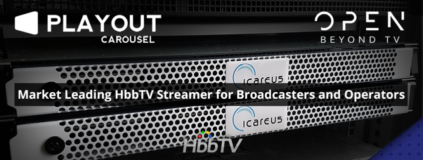 Icareus HbbTV Carousel Streamer to Open Beyond