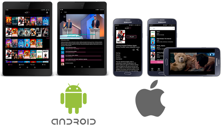 Tablets and mobile phones